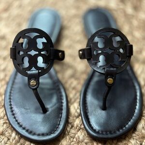 Tory Burch Leather Miller Sandal